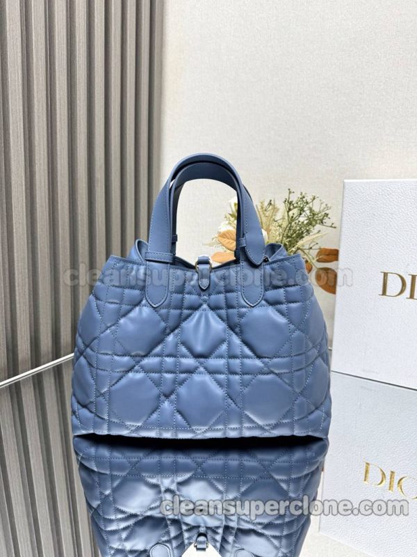 Handbag bag replica details and pricing blue Dior cowhide women 5