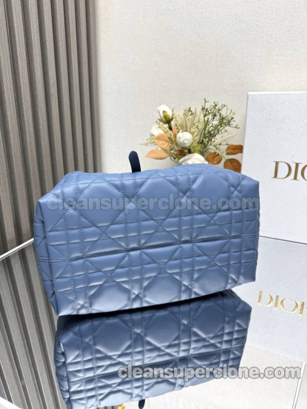 Handbag bag replica details and pricing blue Dior cowhide women 6