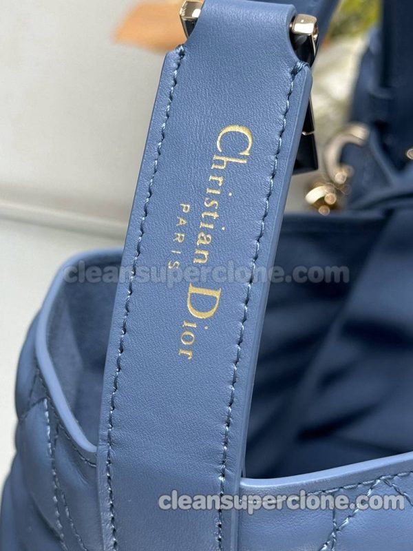 Handbag bag replica details and pricing blue Dior cowhide women 8