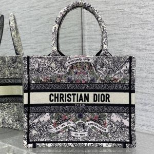 Dior bag Super Clone picture and price broderie Handbag Tote women