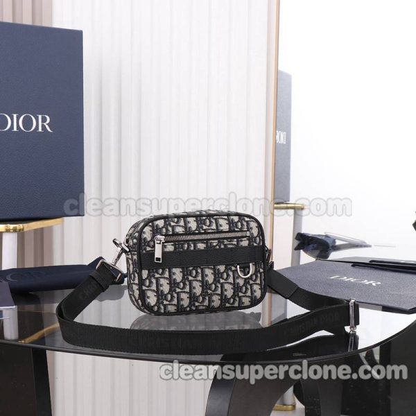 Shoulder bag replica details and pricing painted design Dior cowhide men