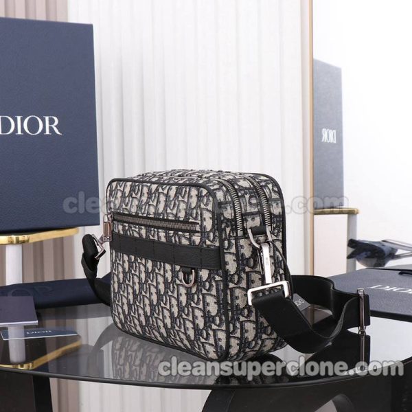 cowhide bag 1:1 Copy description and price painted design Dior Shoulder men 2