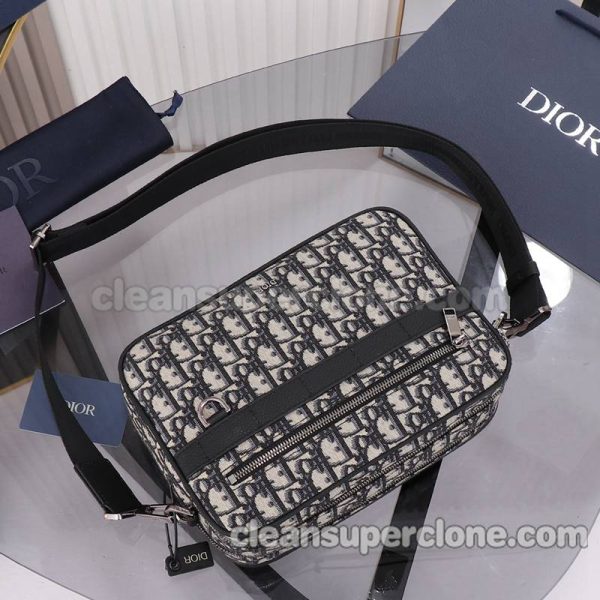 cowhide bag 1:1 Copy description and price painted design Dior Shoulder men 5