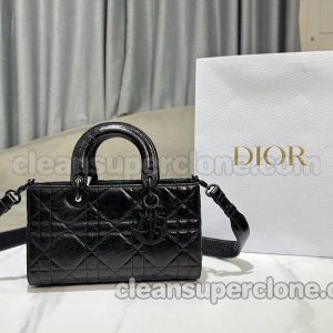 Handbag bag replica details and pricing black Dior cowhide women