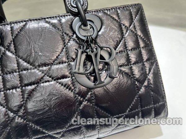 Handbag bag replica details and pricing black Dior cowhide women 4