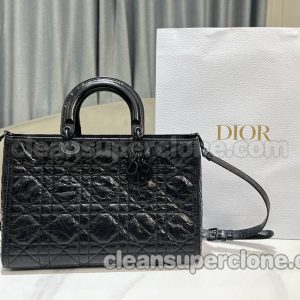 Handbag bag replica details and pricing black Dior cowhide women