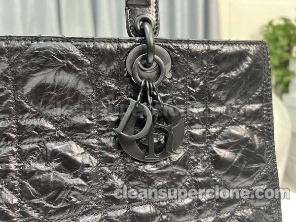 Handbag bag replica details and pricing black Dior cowhide women 4