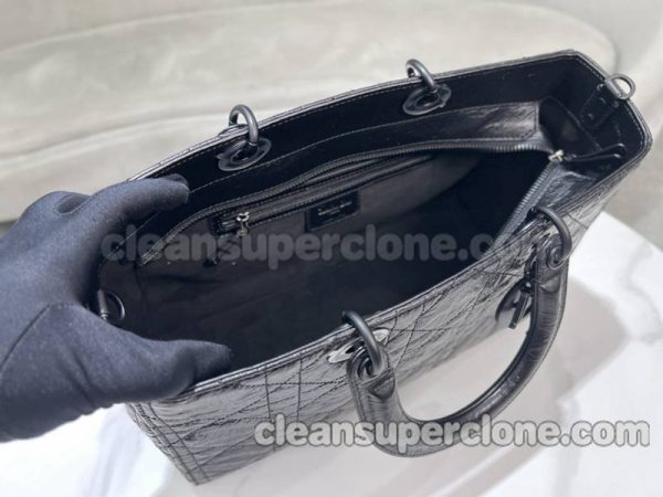 Handbag bag replica details and pricing black Dior cowhide women 8