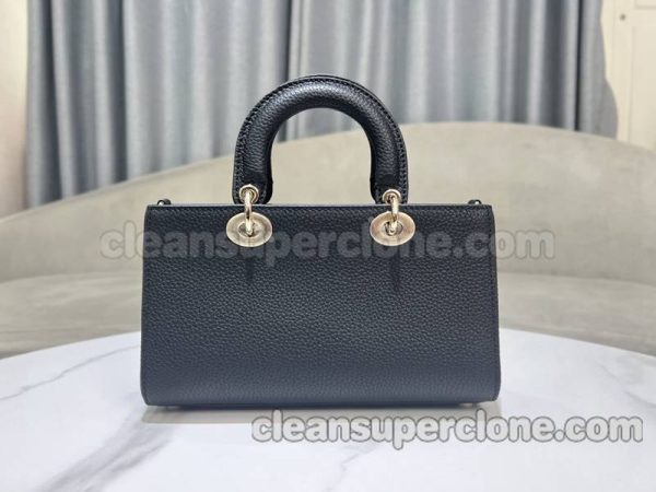 cowhide bag 1:1 Copy description and price black Dior Handbag women 5