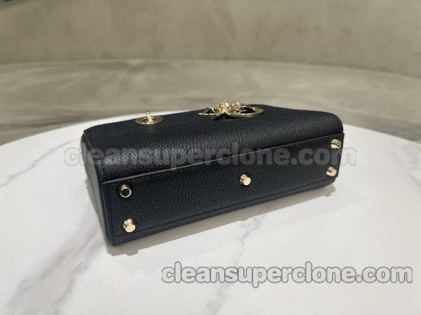 cowhide bag 1:1 Copy description and price black Dior Handbag women 7