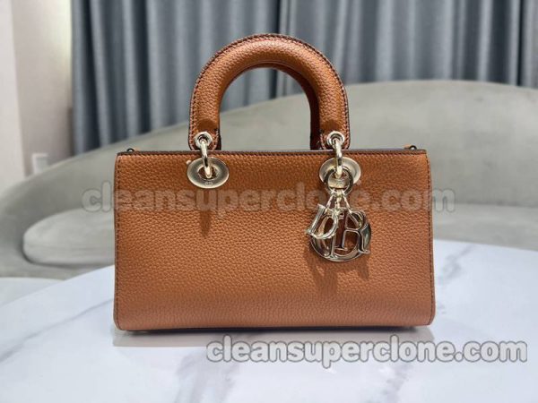 Handbag bag replica details and pricing Brown Dior cowhide women 3