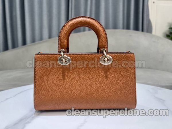 Handbag bag replica details and pricing Brown Dior cowhide women 5