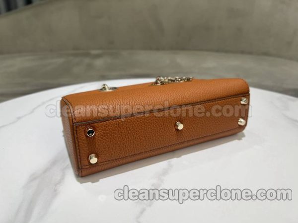 Handbag bag replica details and pricing Brown Dior cowhide women 7