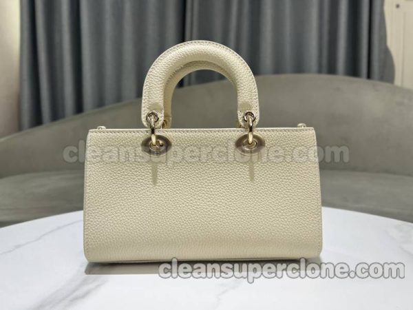 cowhide bag 1:1 Copy description and price White Dior Handbag women 5