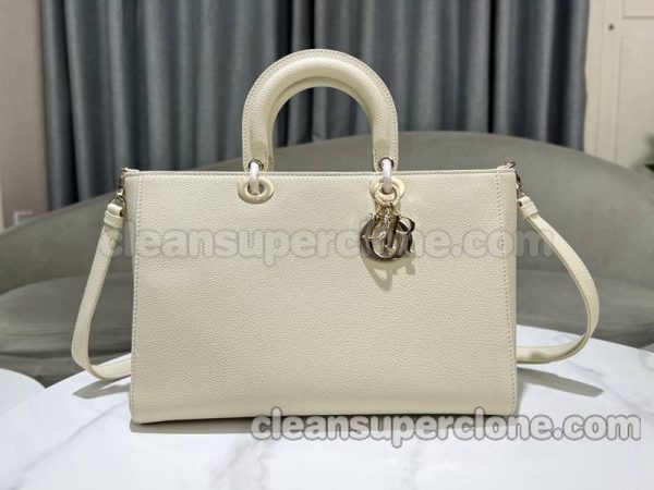 cowhide bag 1:1 Copy description and price white Dior Handbag women 2