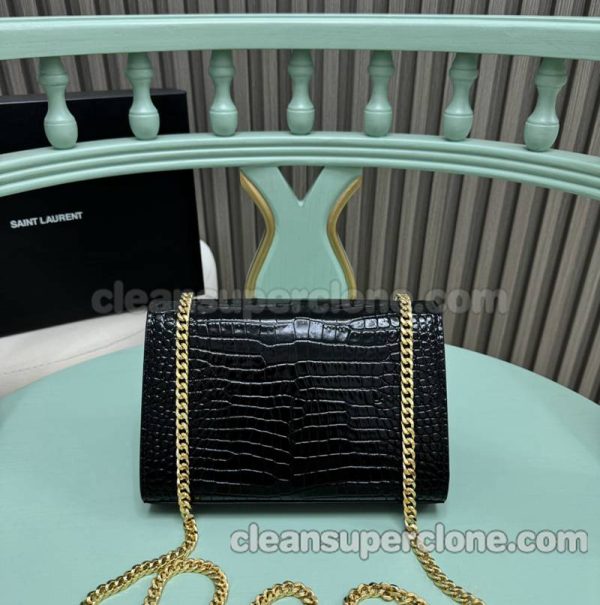 YSL bag Super Clone picture and price black Shoulder cowhide women 2