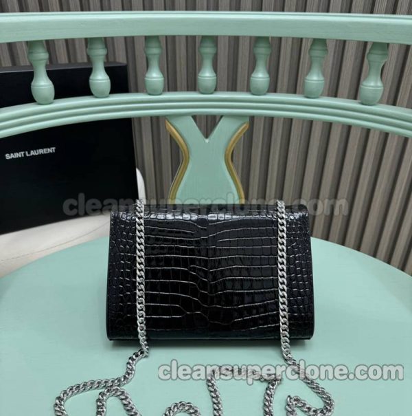 Shoulder bag replica details and pricing black YSL cowhide women 2