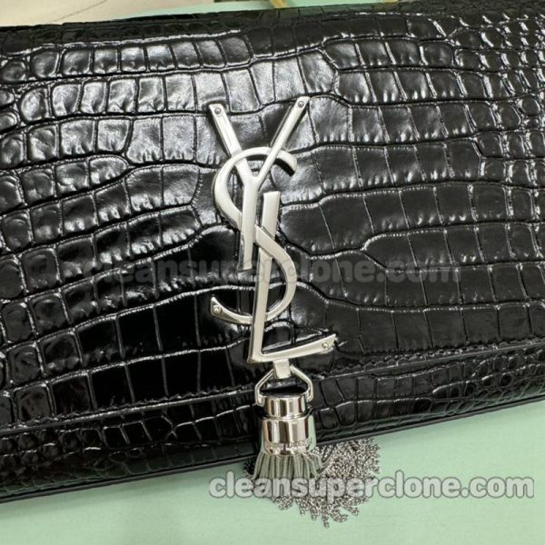 Shoulder bag replica details and pricing black YSL cowhide women 5