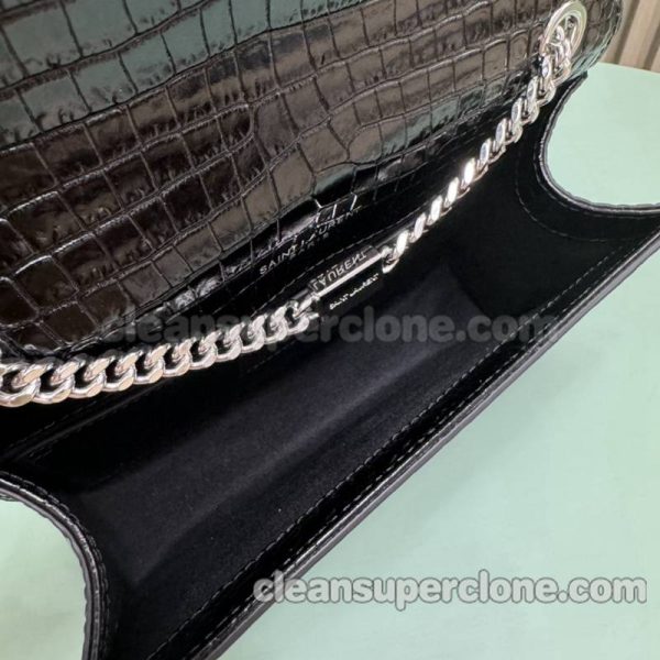 Shoulder bag replica details and pricing black YSL cowhide women 8