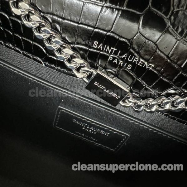 Shoulder bag replica details and pricing black YSL cowhide women 9