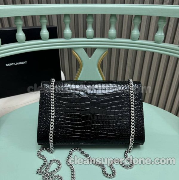 YSL bag Super Clone picture and price black Shoulder cowhide women 2