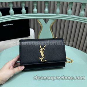 YSL bag Super Clone picture and price black Shoulder cowhide women