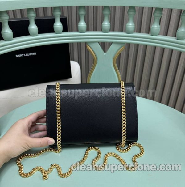 YSL bag Super Clone picture and price black Shoulder cowhide women 2