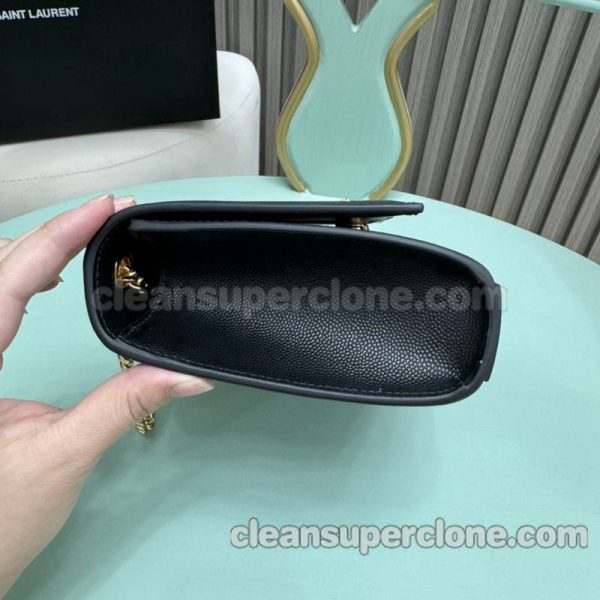 YSL bag Super Clone picture and price black Shoulder cowhide women 3