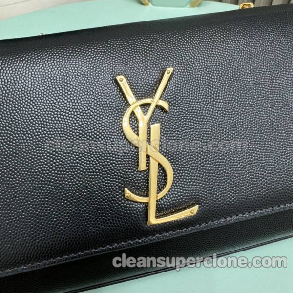 YSL bag Super Clone picture and price black Shoulder cowhide women 5