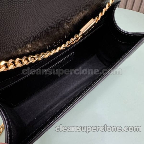 YSL bag Super Clone picture and price black Shoulder cowhide women 7