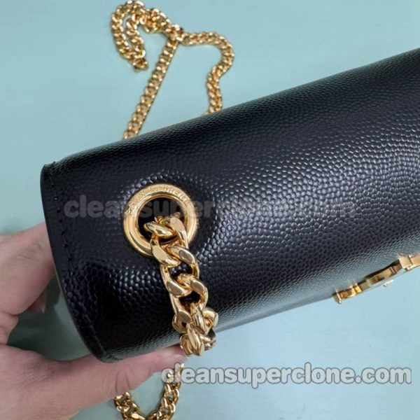 YSL bag Super Clone picture and price black Shoulder cowhide women 9