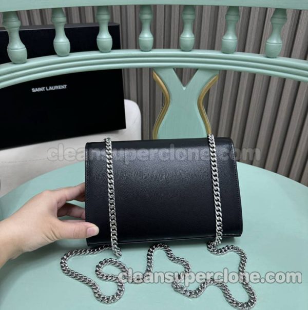 Shoulder bag replica details and pricing black YSL cowhide women 2