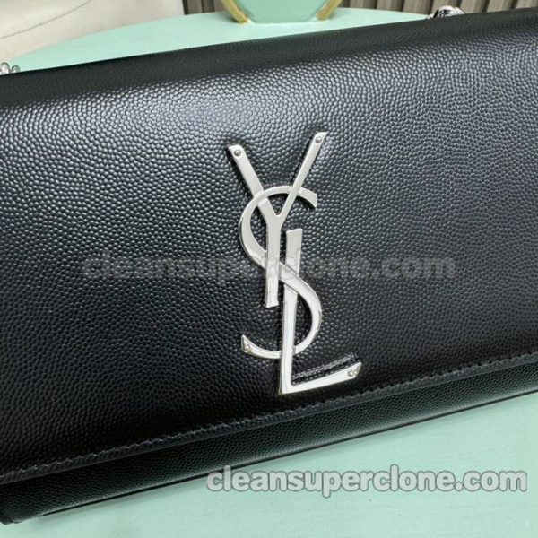 Shoulder bag replica details and pricing black YSL cowhide women 5