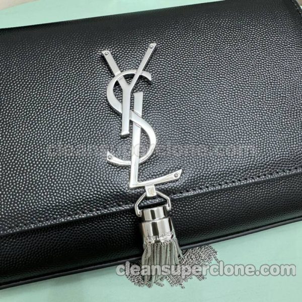 YSL bag Super Clone picture and price black Shoulder cowhide women 5