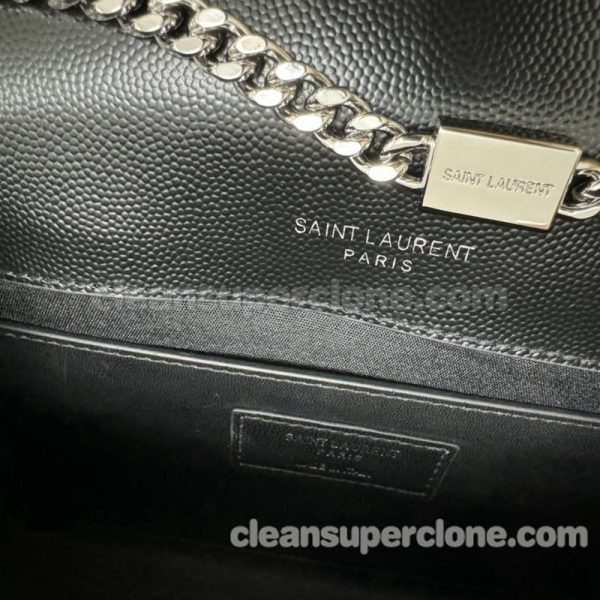 YSL bag Super Clone picture and price black Shoulder cowhide women 9