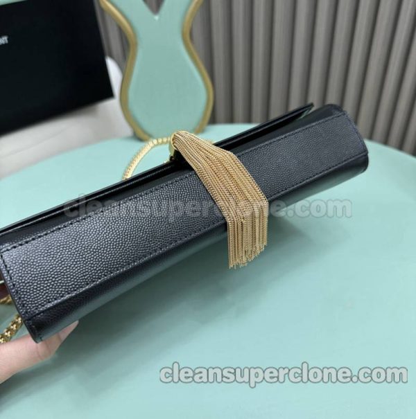 YSL bag Super Clone picture and price black Shoulder cowhide women 4