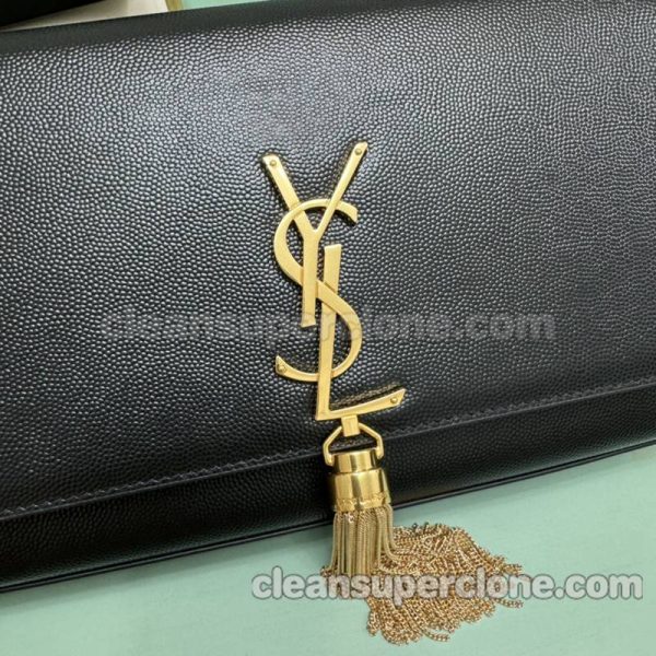 YSL bag Super Clone picture and price black Shoulder cowhide women 5