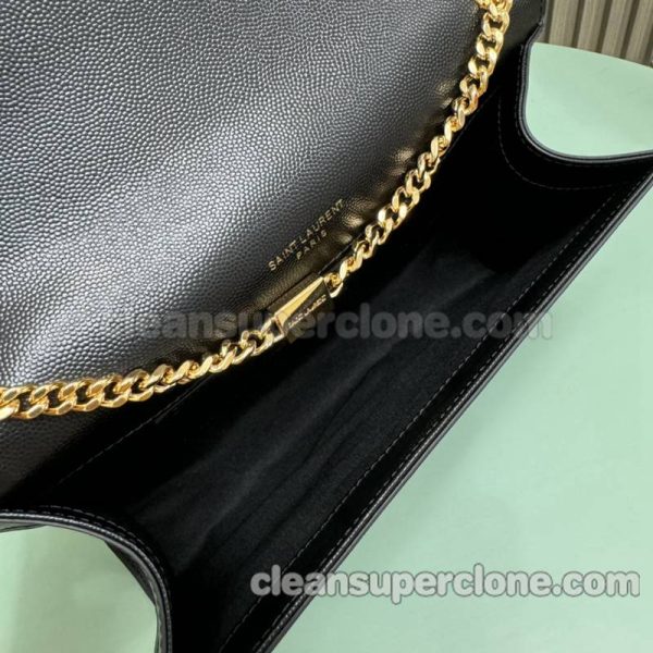 YSL bag Super Clone picture and price black Shoulder cowhide women 8