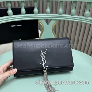 YSL bag Super Clone picture and price black Shoulder cowhide women