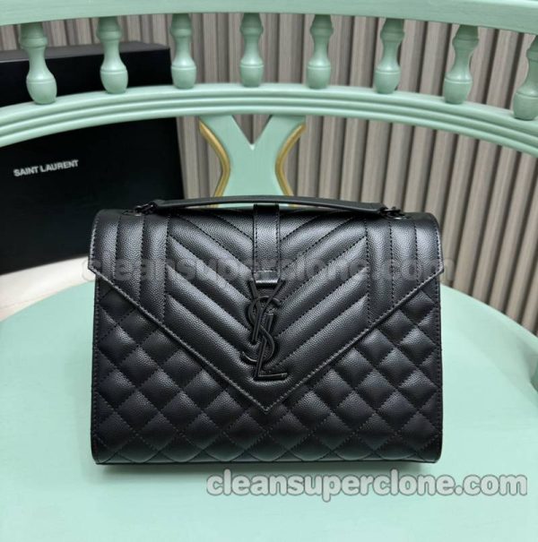 Shoulder bag replica details and pricing black YSL Crossbody cowhide women