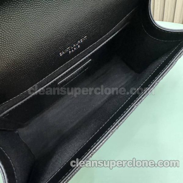 Shoulder bag replica details and pricing black YSL Crossbody cowhide women 6