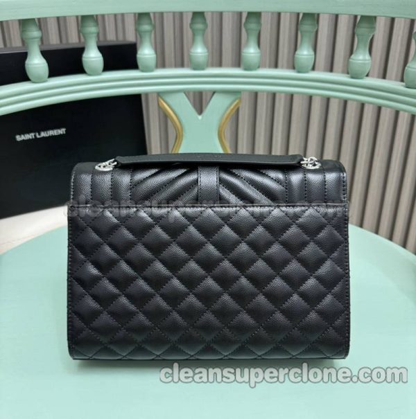 YSL bag Super Clone picture and price black Shoulder Crossbody cowhide women 2