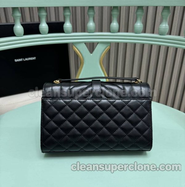 YSL bag Super Clone picture and price black Shoulder Crossbody cowhide women 2