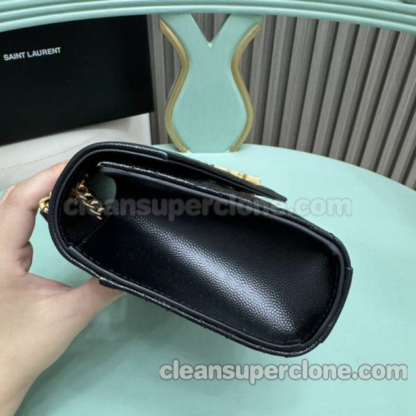 YSL bag Super Clone picture and price black Shoulder Crossbody cowhide women 3