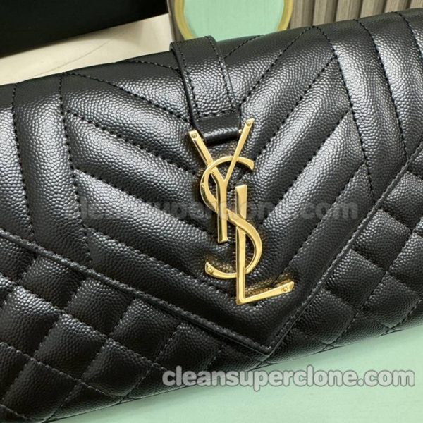 YSL bag Super Clone picture and price black Shoulder Crossbody cowhide women 5