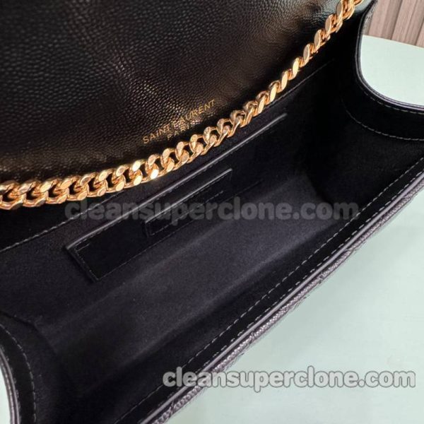 YSL bag Super Clone picture and price black Shoulder Crossbody cowhide women 7