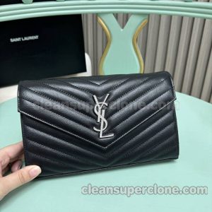 YSL bag Super Clone picture and price black Shoulder Crossbody cowhide women