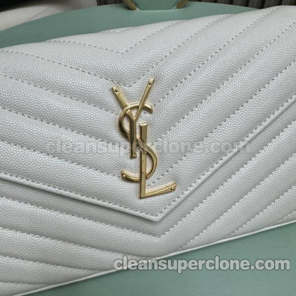 Shoulder bag replica details and pricing white YSL Crossbody cowhide women 5