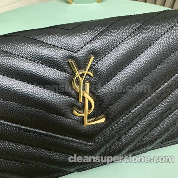 YSL bag Super Clone picture and price black Shoulder Crossbody cowhide women 5