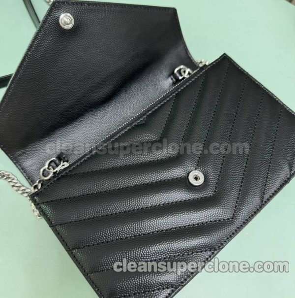 Shoulder bag replica details and pricing black YSL Crossbody cowhide women 6